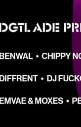 Cover image for DGTL presents: Benwal, Daria Kolosova, Diffrent, Pegassi & more [sold out] — ADE