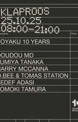 Cover image for SlapFunk x Yoyaku 10yrs - Klaproos — ADE