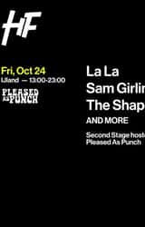 Cover image for ADE Kickoff Party: Happy Feelings x Pleased As Punch – October 24 at IJland