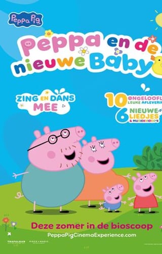 Cover image for Peppa Pig en de nieuwe baby