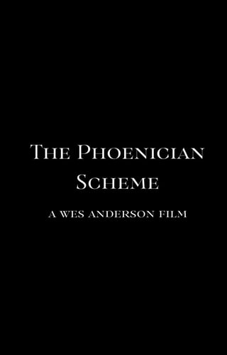 Cover image for The Phoenician Scheme