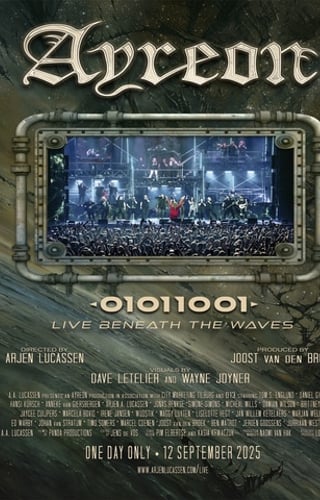 Cover image for Ayreon – 01011001 - Live beneath the waves