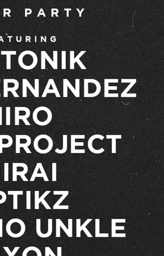 Cover image for Dirty Rabbit x Tokyo Drift x Techno Tatva Lab — ADE