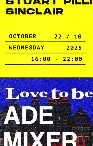 Cover image for Love To Be ADE 2025 Mixer — ADE