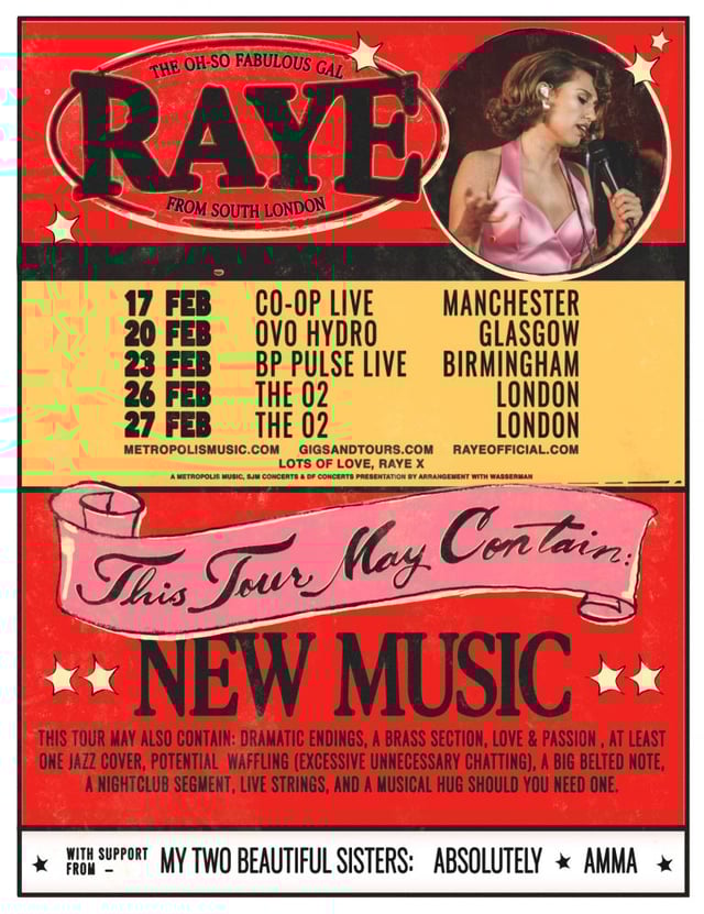 Cover image for Raye: This Tour May Contain New Music